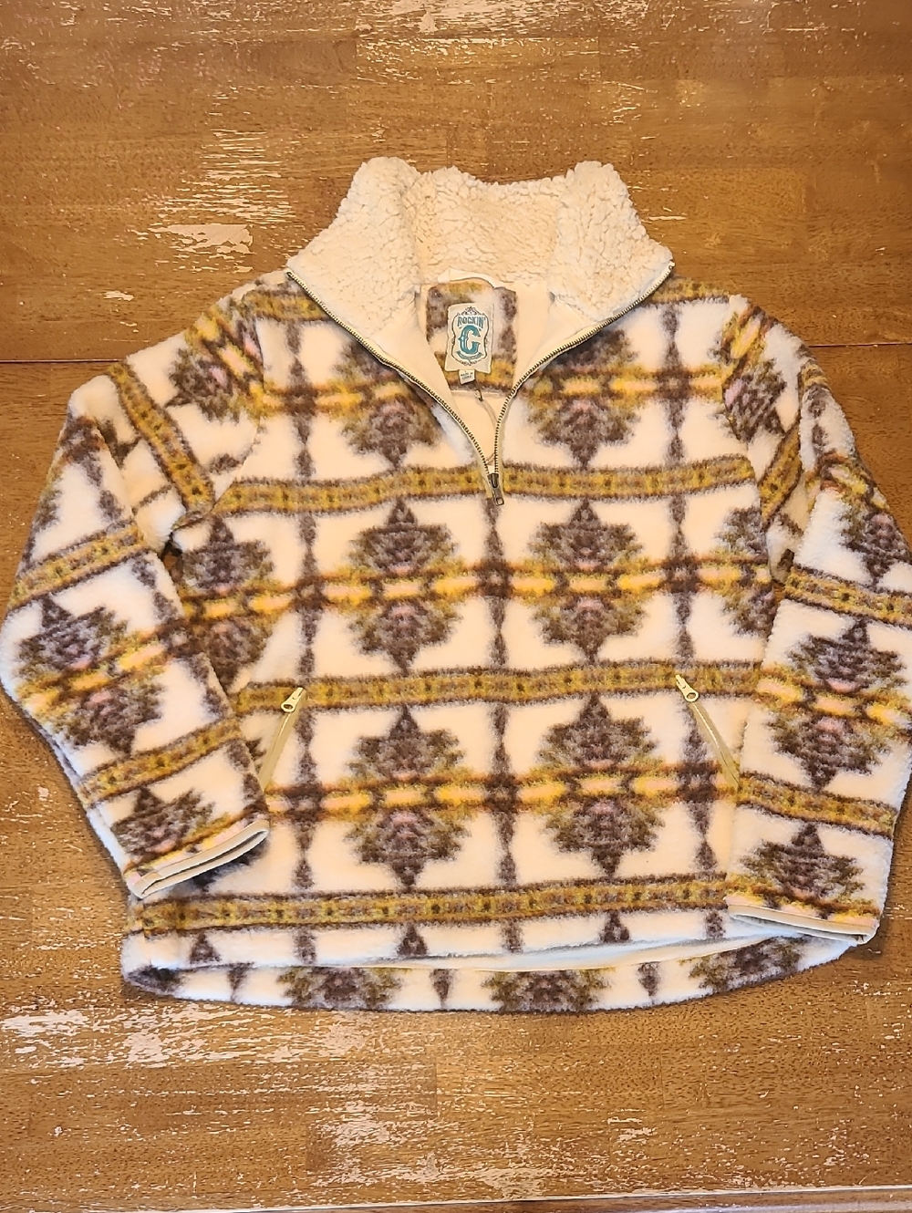 ποΈNWT Rockin' C Quarter Zip